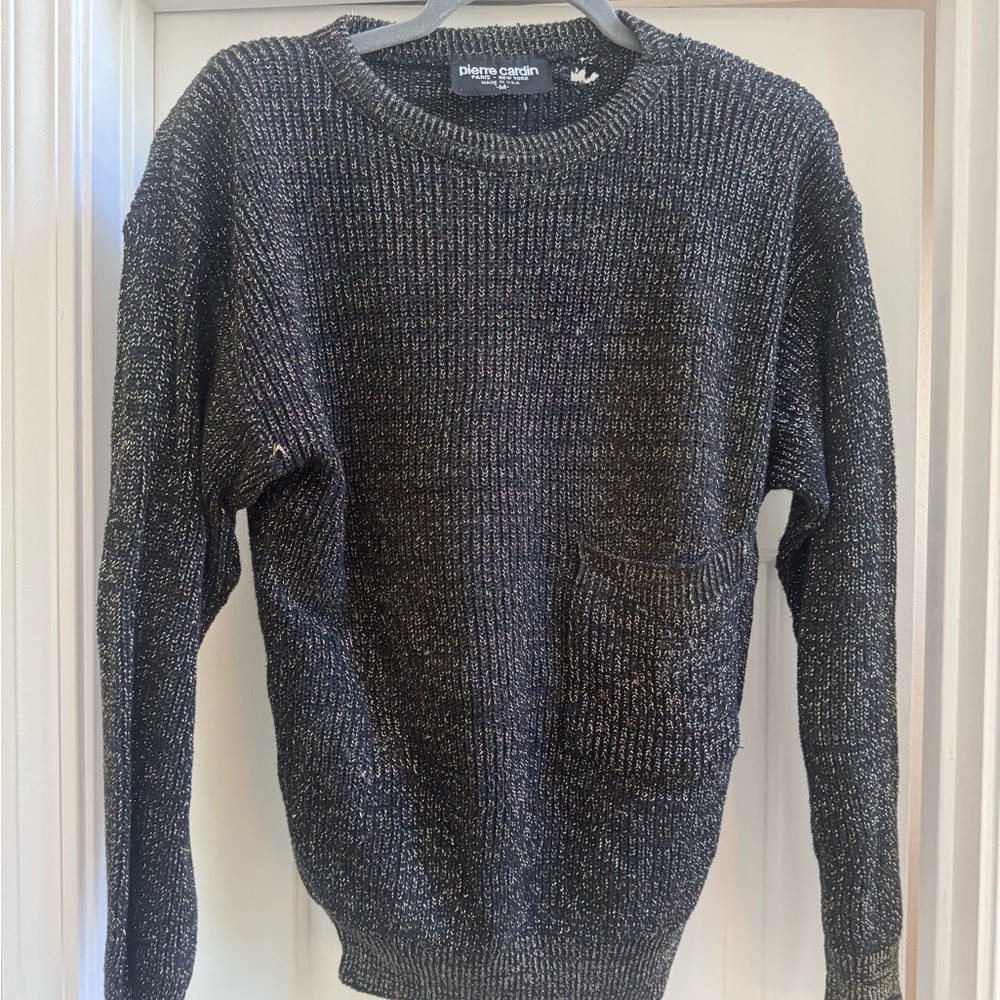Pierre Cardin Charcoal Crewneck Sweater